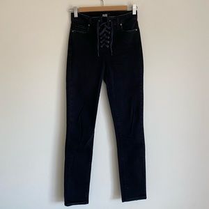 PAIGE Black Skinny Jeans